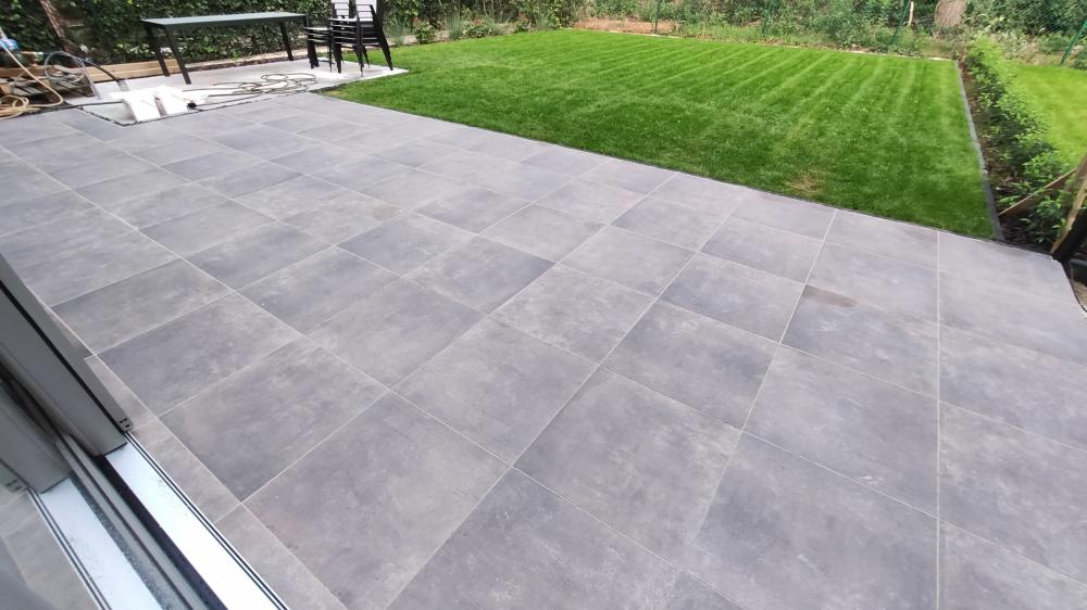 terrasse carrelage