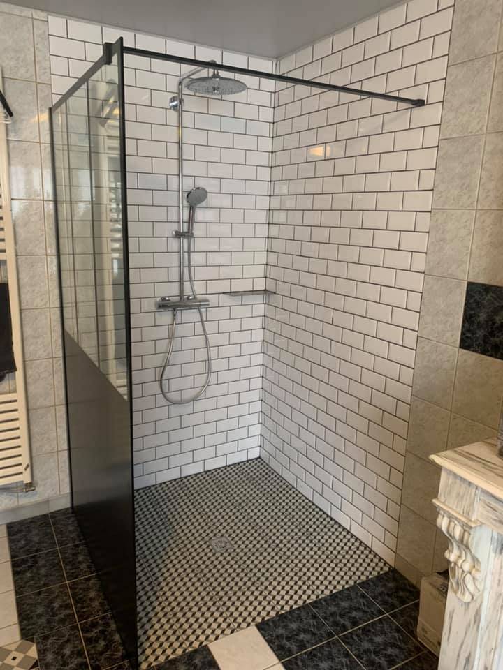 carreaux de métro douche